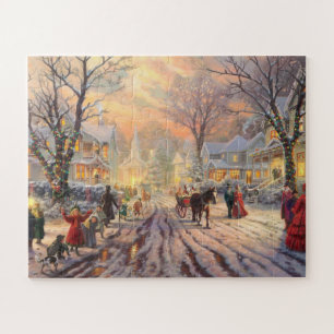 Un puzzle de Noël victorien