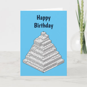 Un puzzles époustouflant carte d'anniversaire