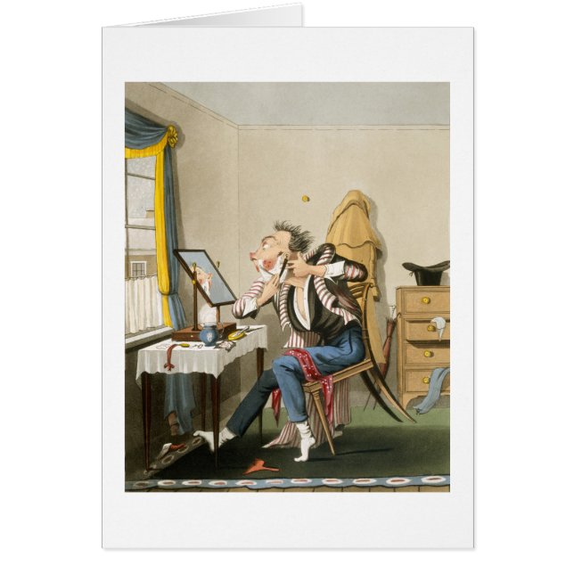 Un rasoir émoussé, pub. par chasse, 1827 (etchin (Devant)