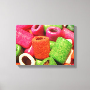 Un-Real Candy Snap Canvas Print