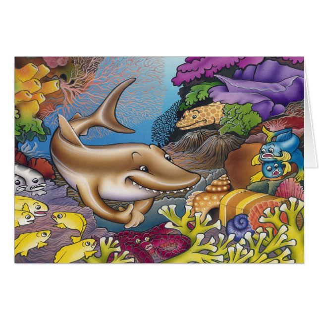 Un requin avide (Devant horizontal)