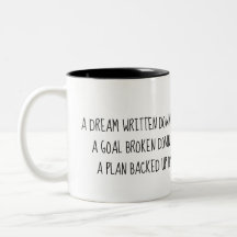 Un RÊVE DEVIENT tasse inspirée de RÉALITÉ