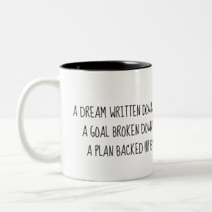 Un RÊVE DEVIENT tasse inspirée de RÉALITÉ