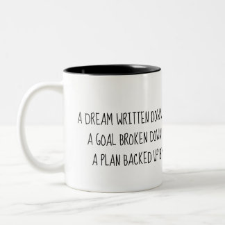 Un RÊVE DEVIENT tasse inspirée de RÉALITÉ