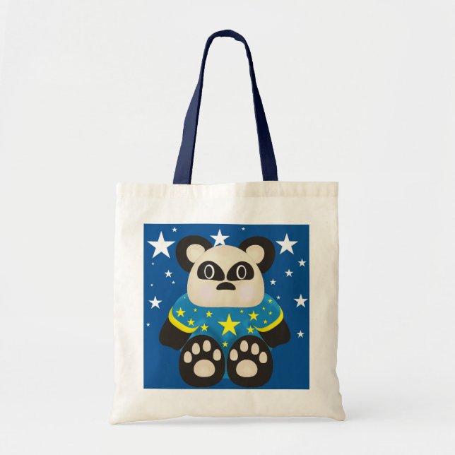 Un sac à provisions mignon de panda (Devant)