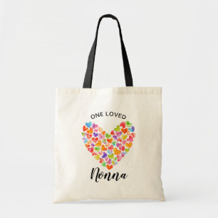 Un Sac fourre-tout Coeur Nonna aimé
