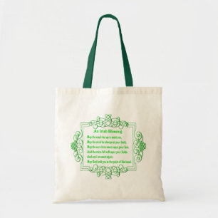 Un sac fourre-tout irlandais à bénédiction