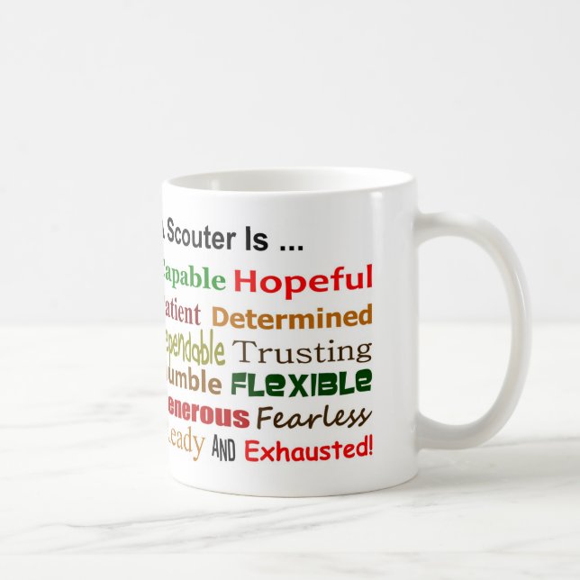 Un Scouter est… tasse de café (Droite)