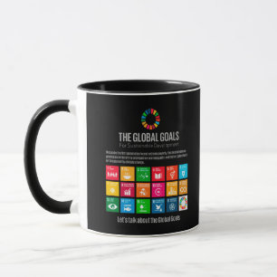 UN SDG 17 AGENDA THE GLOBAL GOALS MUG
