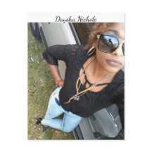 Un selfie de Daysha Nichole, carte postale