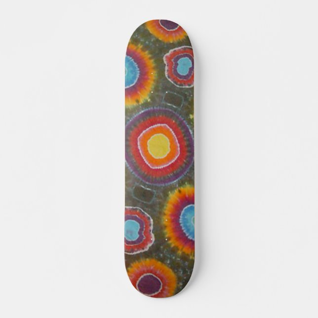 Un Skateboard 360 Tie Dye (Devant)