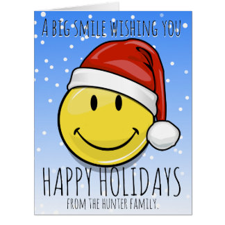 Un sourire géant pour les vacances faites sur