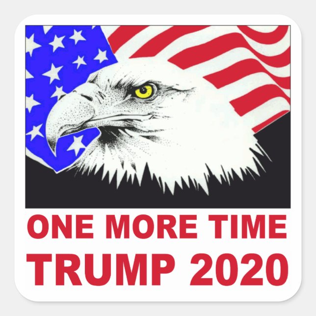 Un Sticker Trump 2020 de plus (Devant)