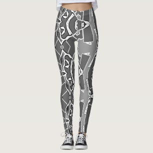 Un style abstrait "Ratti_Creative_Arts" Legging
