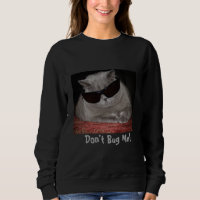Un sweatshirt frais de noir du type de Clyde