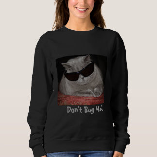 Un sweatshirt frais de noir du type de Clyde