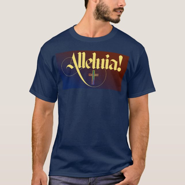 Un T-shirt Alleluia (Devant)
