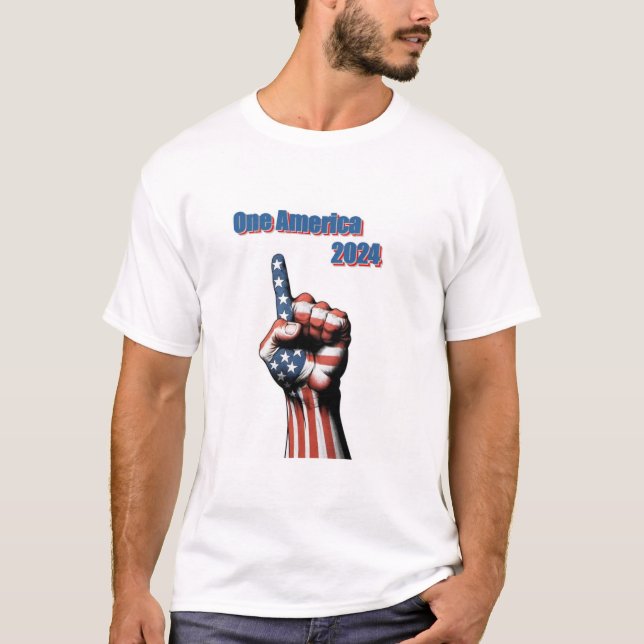 Un T-shirt américain (Devant)