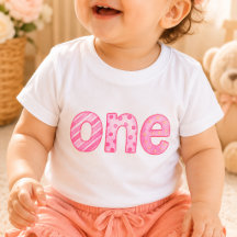 Un T-Shirt Bébé pour le 1er Anniversaire avec un M