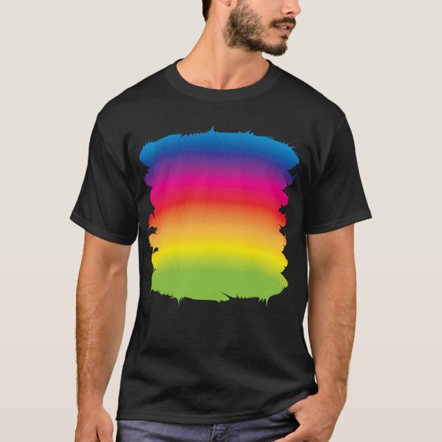 Un T-shirt d'arc-en-ciel (Devant)