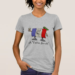 Un T-shirt de base de dames de Votre Sante