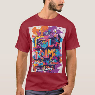 Un t-shirt de création de visionnaires demain"