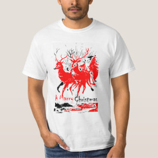 Un T-shirt de Noël de mariée
