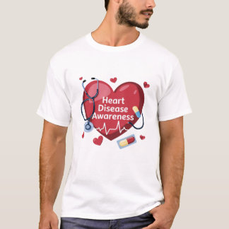Un T-shirt de sensibilisation aux maladies cardiaq