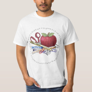 Un T-shirt d'un enseignant stagiaire