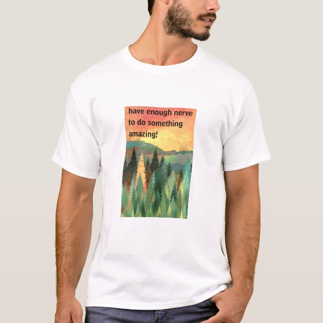 Un T-shirt Extraordinaire (léger) (Devant)