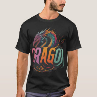 Un T-Shirt homme de style dragon