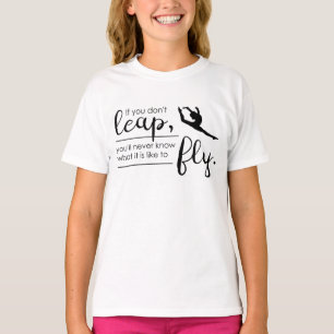 Un T-shirt Inspirant pour Gymnaste/ Danseur