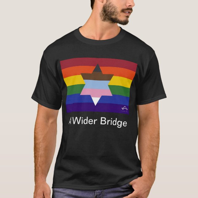 Un T-shirt portant le drapeau du pont (Devant)