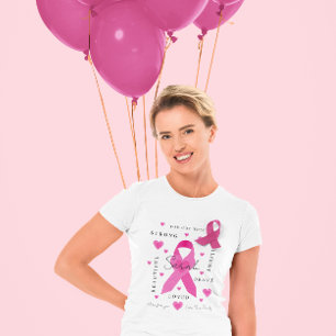 Un T-shirt pour l'autonomisation du cancer du sein