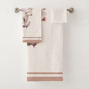 Un tableau floral & feuille en motif sans couture