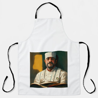 Un tablier de chef italien - Généré par AI