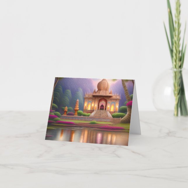 Un temple est un lieu de culte et de pratique spir (Devant)