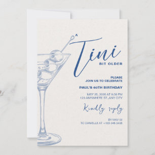Un Tini Un peu plus vieux Invitation de fête d'ann