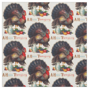 Un tissu de la Turquie de bon thanksgiving