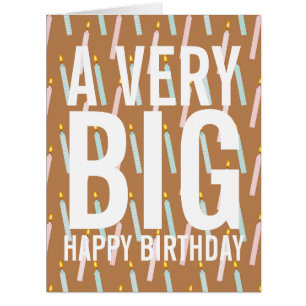 Un très grand anniversaire heureux