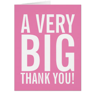 Un très grand Merci