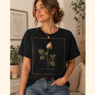 Un Tshirt Une Rose Quelque Soit Son Nom