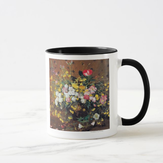 Un vase de tasse de fleurs (Droite)