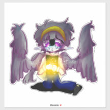 Un Véritable Sticker Angel Fallen