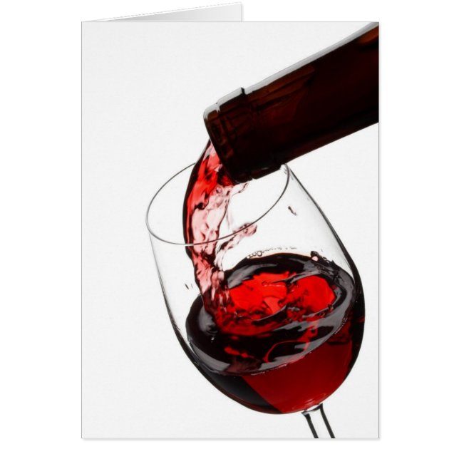 Un verre de vin rouge (Devant)