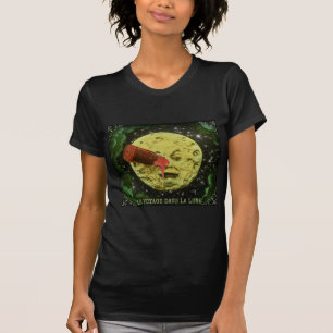 "Un voyage T-shirt à lune"