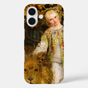 Una and the Lion, 1860 by William Bell Scott iPhone 16 Case