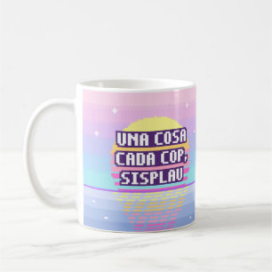 Una Cosa Cada Cop, Sisplau Pixel Mug