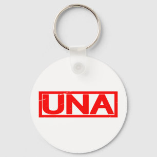 Una Stamp Keychain