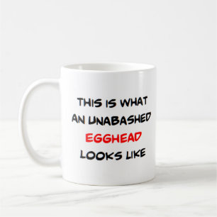 unabashed egghead coffee mug